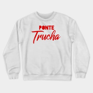 Ponte Trucha - vintage red design Crewneck Sweatshirt